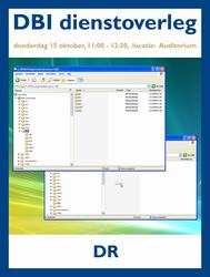 Poster dienstoverleg 15-10-2009