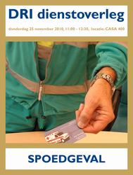 Poster dienstoverleg 18-10-2011