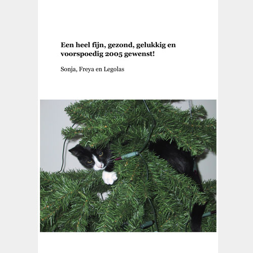 Kerstkaart 2005 - binnenkant links, �sonja227