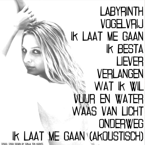 CD-single Sarah - binnenkant, �sonja227